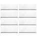 8 Pcs Clear Shelves Clothes Dividers for Closets Shelf Dividers for Wood Shelves Closet Dividers Partition Plate Clothing Shelf Magnet Pvc