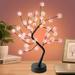 Tabletop Bonsai Tree Light with 35 LED Cherry Blossoms Tree Lamp DIY Artificial Lamp Tree Lamp USB or Battery Powered for Bedroom Desktop Christmas Party Indoor Decoration Night Light gticphyj