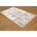 Casavani Hand Block Printed Cotton Dhurrie Grey Living Room Carpets Indoor Outdoor Rug Home Decor Kilim 10x14 feet