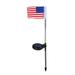 1PC US Flag Lawn Light Solar Powered Garden Stake Lights LED Lights for Garden Patio Backyard