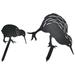 2pcs Outdoor Bird Stake Decoration Animals Stake Decorative Stake for Patio Yard Lawn