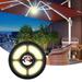 Kiplyki New Arrivals Solar Umbrella Lights Outdoor Timed Remote Control Solar Powered Patio Umbrella Lights LED Umbrella Patio Lights for Beach Tent Camping Garden Party