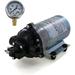 Shurflo 8000-543-936 Automatic-Demand 12V Diaphragm Pump with 100 PSI Pressure Gauge (Bundle 2 Items)