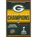 NFL Green Bay Packers - Champions 23 Wall Poster 22.375 x 34 Framed