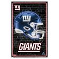 NFL New York Giants - Neon Helmet 23 Wall Poster 22.375 x 34 Framed