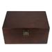 NUOLUX Wooden Retro Box Storage Box Tabletop Organizing Box Jewelry Sundries Box