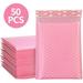 Lloopyting Storage Bags Tote Bag 50Pcs Bubble Mailers Padded Envelopes Lined Poly Mailer Self Seal Pink Home Decor Room Decor 29*20*13Cm