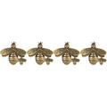 8 Pcs Bee Pendant Necklace Bee Earring Charms Jewelry Making Charms Brass Decor Gold Jewerly Jewelry Accessories