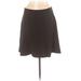 Ann Taylor LOFT Casual Skirt: Black Tortoise Bottoms - Women's Size Large