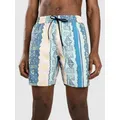 Volcom Lido Print Trunk 17 Boardshorts crete blue