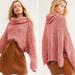Free People Sweaters | Free People | Bff Cowl Neck Oversized Sweater | Color: Pink/Red | Size: S