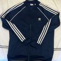Adidas Jackets & Coats | Adidas Classic Track Jacket | Color: Blue/White | Size: M