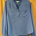 Nine West Tops | Blue Nine West Blouse L | Color: Blue | Size: L