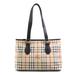 Burberry Bags | Burberry Shoulder Bag Tote Nova Check Pvc/Leather Beige/Multicolor Women's | Color: Cream | Size: Os