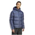 Adidas Jackets & Coats | Men's Adidas Essentials Midweight Down Hooded Puffer Jacket | Color: Blue | Size: S