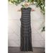 Madewell Dresses | Madewell Women's Striped Black White Tank Dress Sleeveless Mock Neck Size Small | Color: Black/White | Size: S