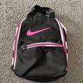 Nike Accessories | Nike Just Do It Lunch Box Bag | Color: Black/Pink | Size: Osg