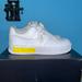 Nike Shoes | Air Force 1 Limited Edition Men’s 9.5 Women’s 11 | Color: White/Yellow | Size: 11