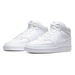Nike Shoes | Nike Court Vision Mid (Womens Size 6) Shoes Cd5436 100 Triple White | Color: White | Size: 6