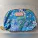 Lilly Pulitzer Other | Lilly Pulitzer Cosmetic Bag / Estee Lauder New W/ Plastic Cover On Zipper Pull | Color: Blue | Size: Os