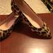 J. Crew Shoes | J.Crew Beautiful Animal Print Shoe Size 7.5. Real Fur Dyed Nwot | Color: Black/Tan | Size: 7.5