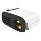 VVHUDA Mini Portable Projector, Display Video Projector Home Theater Projector,Smartphone small gift