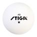 STIGA 1-Star White Balls (46-pack) | 1.6 H x 1.6 W x 1.6 D in | Wayfair T1460-1