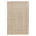 White 12 x 9 x 0.5 in Area Rug - Villa by Classic Home Rectangle Evora Area Rug Wool/Jute & Sisal | 12 H x 9 W x 0.5 D in | Wayfair 30091286