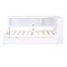 Winston Porter Nial Daybed, Wood in White | 37.72 H x 50.82 W x 86.42 D in | Wayfair 8115856C04484221AEEDECA30F97B60E
