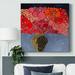 Winston Porter Red Poppies On Canvas Print Metal in Green/Orange/Red | 40 H x 40 W x 1.5 D in | Wayfair 4937DE3BEABD41B681FD2F2006B7D8F0