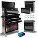 WFX Utility™ 8-Drawer Rolling Tool Chest w/ Wheels, Large Tool Cabinet w/ Drawers Steel in Black | 42.52 H x 24.4 W x 13 D in | Wayfair