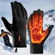 Unisex Touchscreen Winter Thermal Warm Full Finger Gloves For Cycling Bicycle Bike Ski Gloves