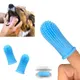 Brosse à dents souple en gel de pton pour chien livres de dents pour animaux de compagnie soins de