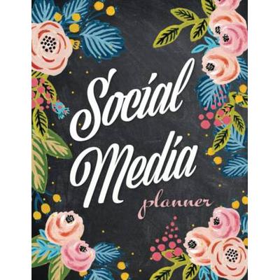 Social Media Planner Organizer For Influencers Plan Track Analyze Multiple Media Platforms at Once Flowers X