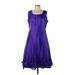 Dresses by Nubiano Cocktail Dress - A-Line: Purple Dresses - New - Women's Size 10