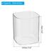 Square Glass Vases Cube Shape Flower Vase Clear Floating Candle Holder - Transparent