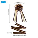 10Pcs Gift Pull Bows Baskets Present Wrapping Bows Big Flower Bow - 7 inch
