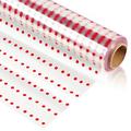 Cellophane Bags Red Wrapping Paper Floral Bouquet Wrapping Paper Flower Food Gift Packing Bag Fold Packaging Roll