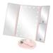 Makeup Mirror with Lights 22 Led Vanity Mirror with 2X/3X Magnification Touch Screen Portable Lighted Makeup Mirror 180 Degree Rotation gticphyj