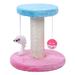 1 Pc Creative Pet Cat Climbing Frame Bell Lifting Rope Rat Ball Cat Climber Rack Pet Cat Scratch Toy (Random Color)