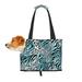 TEQUAN Foldable Dog Purse Carrier Collapsible Zebra Leopard Print Animal Prints Pet Travel Tote Bag for Small Cat Puppy Waterproof Dog Soft-Sided Carriers