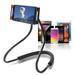 Adjustable Mount Holder Neck Clip Lazy Stand Desktop For Cell Phone Universal US