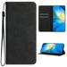 for iPhone 7 Plus/8 Plus Wallet Case PU Leather Protective Case Embossed Folio Magnetic Card Slots Holder Kickstand with Wrist Strap Shockproof Slim Flip Case for iPhone 7 Plus/8 Plus Black