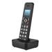 Walmeck D1002B Cordless Phone with Answering Machine Caller Call Waiting 1.6 inch Backlight LCD 3 Lines Screen Display Rechargeable Batteries Support 16 Languages for Office Home Conference