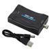 Chicmine Portable HDMI-compatible to BNC Video Converter PAL NTSC Signal Display Adapter with Cable