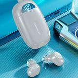 Ozmmyan LED Display Power Wireless Bluetooth Headset Mini Flip Cover Design-border Dual In-ear Bluetooth Headset