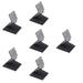 6pcs Folding LCD Computer Monitor Stand Monitor Base Stand LCD Monitor Base Stand