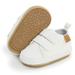 Baby Boys Girls High Top Ankle PU Leather Sneakers Soft Rubber Sole Infant Anti-Slip Toddler Wedding Dress Shoes