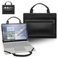 Microsoft Surface Laptop 3 15 Laptop Sleeve Microsoft Surface Laptop 3 15 Laptop Leather Protective Case with Accesorries Bag Handle Cover Microsoft Surface Laptop 3 15 (Black)