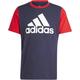 ADIDAS Herren Shirt Essentials Single Jersey Big Logo (normal & lang), Größe M in Grau